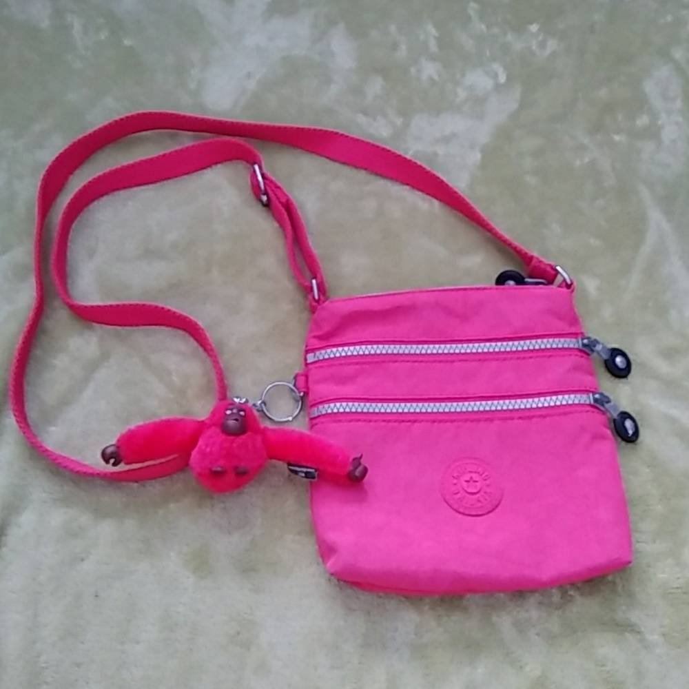 Pink Kipling Cross body
